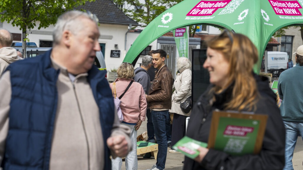 Tourstopp der Ideentour auf dem Ohligser Marktplatz Solingen