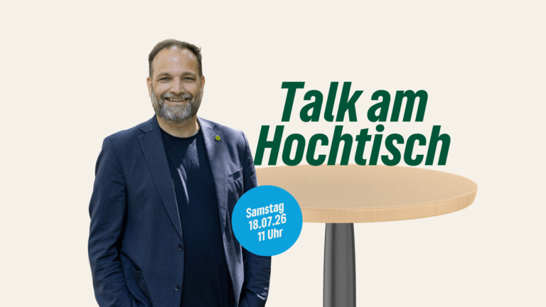Talk am Hochtisch: Zuhören. Mitreden. Mitgestalten.